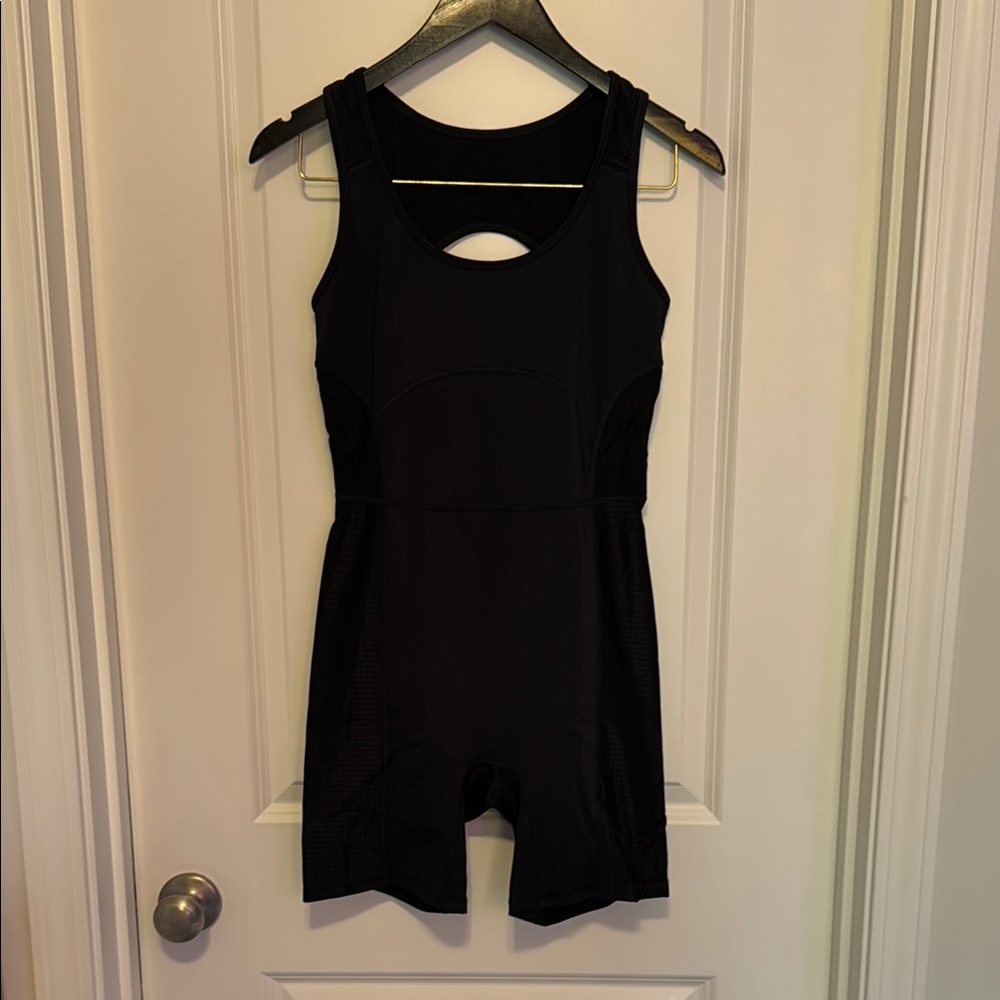 Black Sleeveless Romper